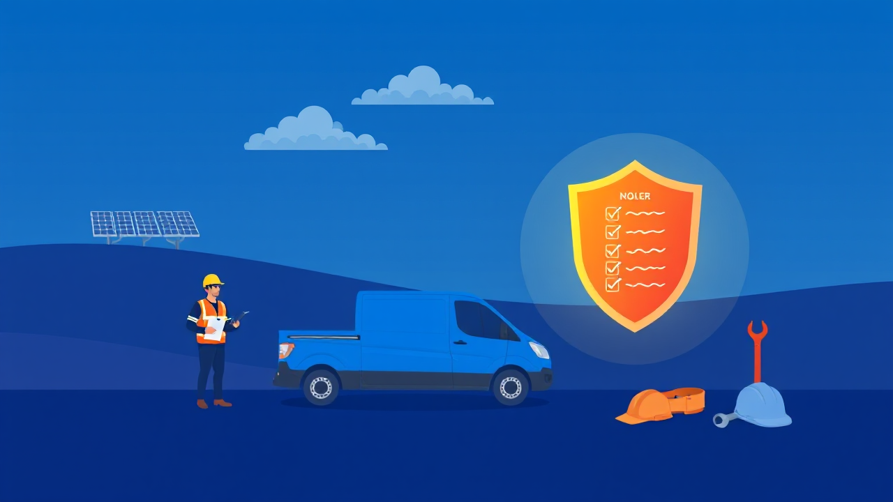 Hero illustration for: Business Interruption Insurance for Solar Installers (AU Guide)