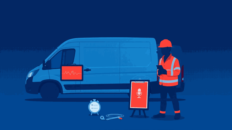 Hero illustration for: Call Recording Software for Solar Sales Compliance