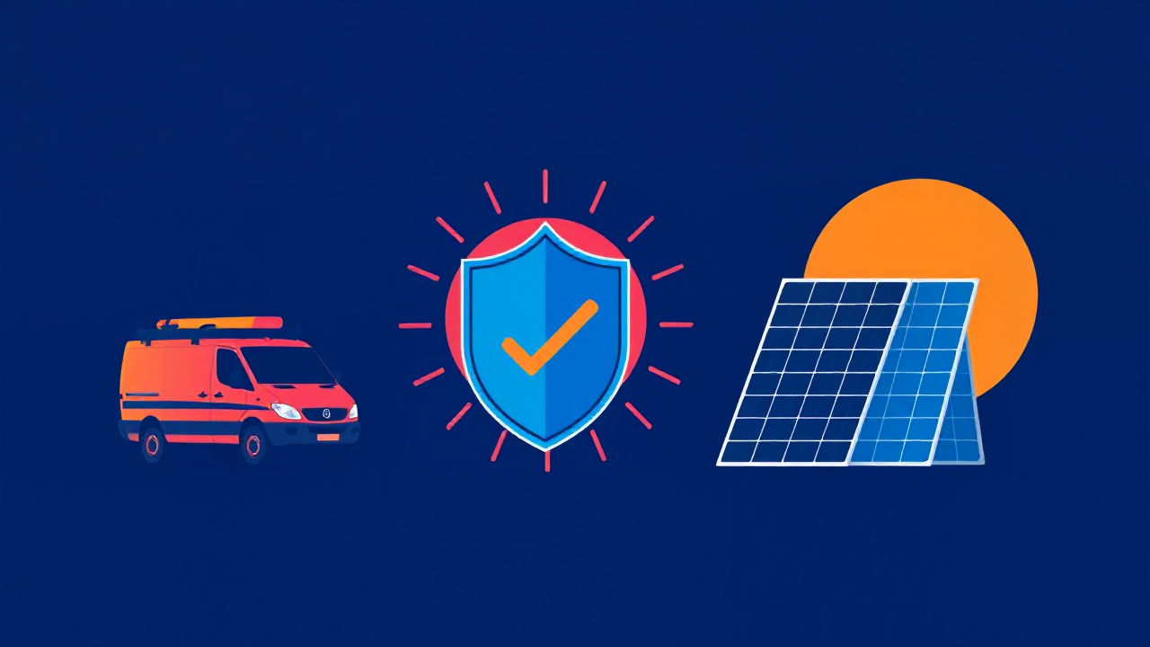 Hero illustration for: Public Liability Insurance for CEC Accredited Solar Installers