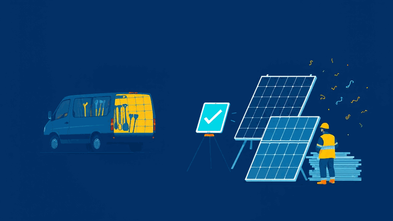 Hero illustration for: Will This Solar Brand Still Exist When the Warranty Claim Comes In?