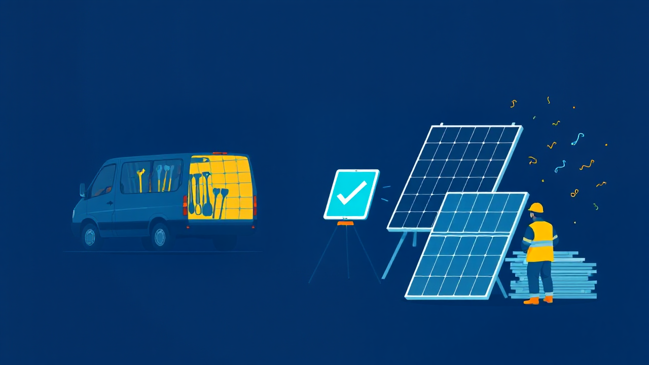 Hero illustration for: Will This Solar Brand Still Exist When the Warranty Claim Comes In?