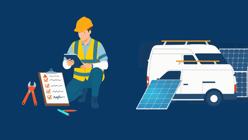 Hero illustration for: Solar Defect Rectification Job Management for Installers