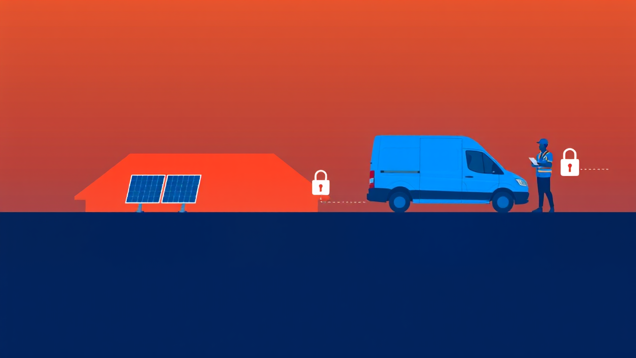 Hero illustration for: Solar Installer Goes Bust: Protect Your Deposit